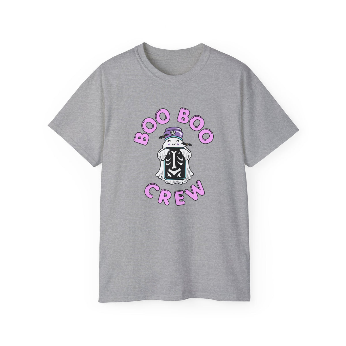 Boo Boo Crew Tee — Cute Radiology XRAY Nurse RN PRN DR Ghost Nursing Pharmacy Halloween T‑Shirt