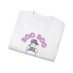 Boo Boo Crew Tee — Cute Nurse RN PRN DR Ghost Nursing Pharmacy Bandaid Halloween T‑Shirt