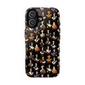 Cute Halloween Ducks phone case Black | Tough Magnetic Case