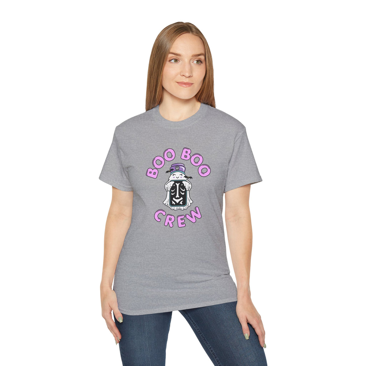 Boo Boo Crew Tee — Cute Radiology XRAY Nurse RN PRN DR Ghost Nursing Pharmacy Halloween T‑Shirt