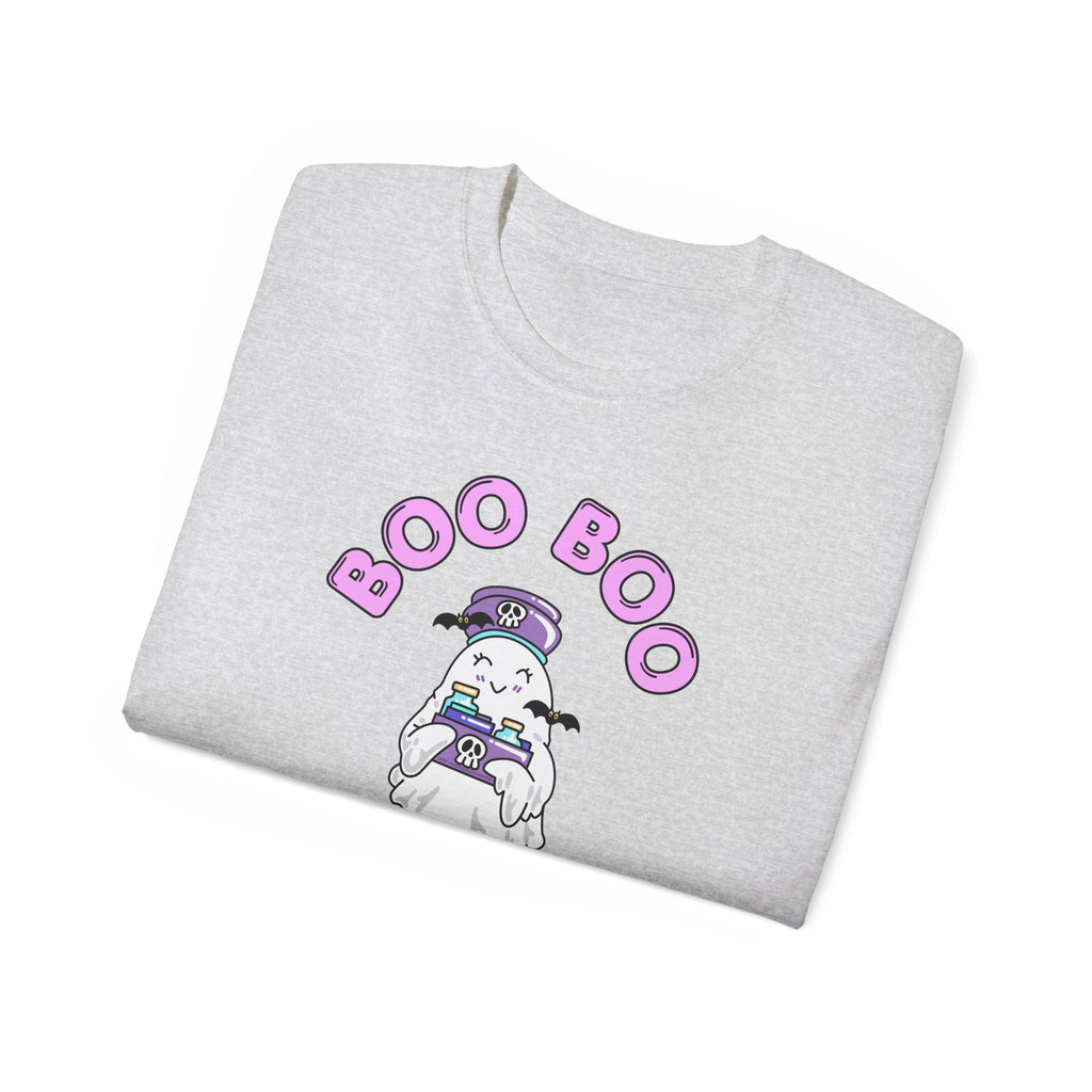 Boo Boo Crew Tee — Cute Nurse Ghosts Nursing Pharmacy Halloween T‑Shirt