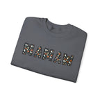 Mamaw Pumpkin Skull Halloween Sweatshirt | Grandma Embroidered Autumn Crew