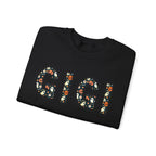 GIGI Pumpkin Skull Halloween Sweatshirt | Grandma Grandmother Mamaw Autumn Crew Sweater