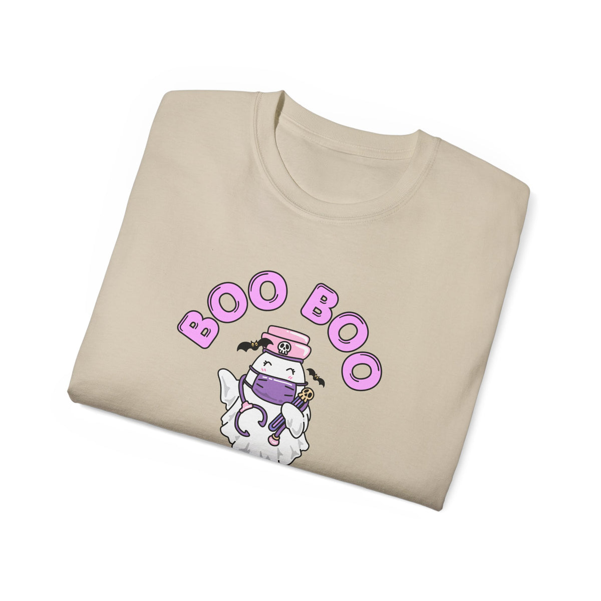 Boo Boo Crew Tee — Cute Nurse Ghosts Nursing RN Halloween T‑Shirt