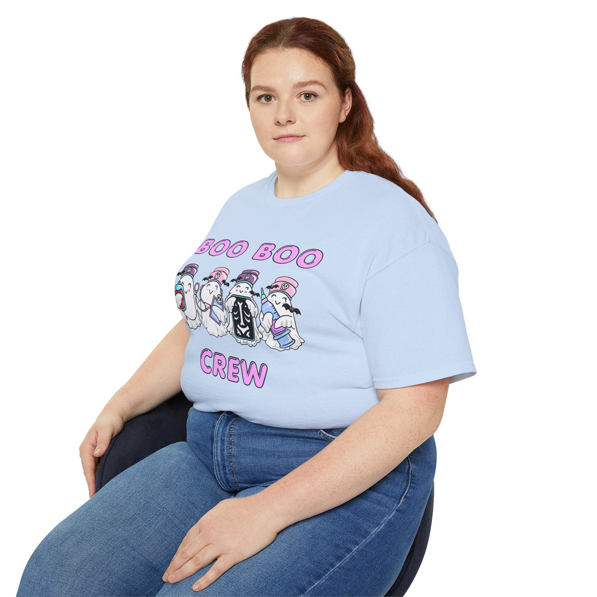 Boo Boo Crew Tee — Cute Nurse Ghosts Nursing Halloween T‑Shirt