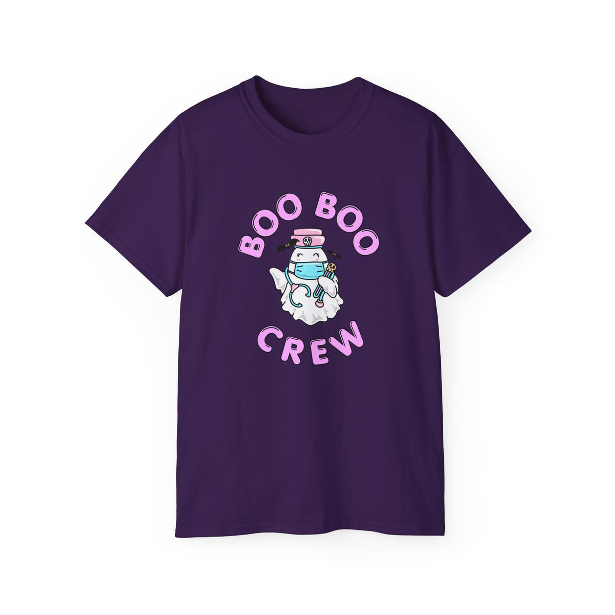 Boo Boo Crew Tee — Cute Nurse RN PRN DR Ghost Nursing Pharmacy Phelbotomy Halloween T‑Shirt