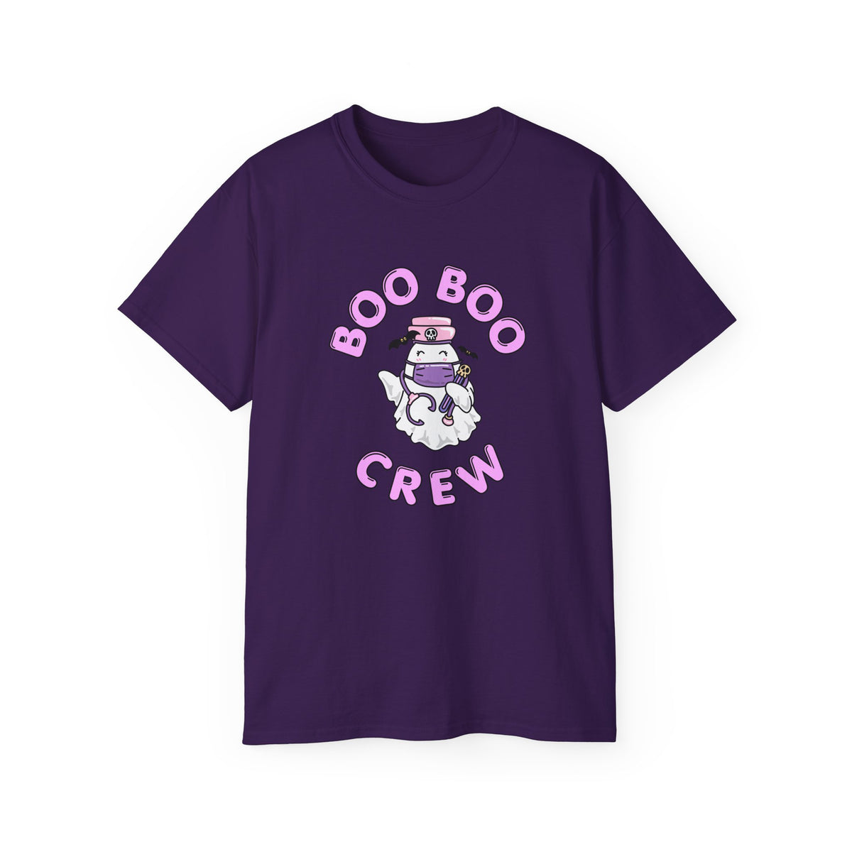 Boo Boo Crew Tee — Cute Nurse Ghosts Nursing RN Halloween T‑Shirt