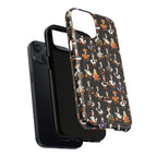 Cute Halloween Ducks phone case Black | Tough Magnetic Case