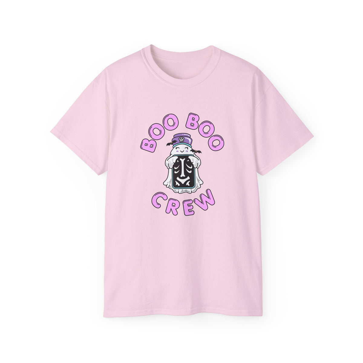 Boo Boo Crew Tee — Cute Radiology XRAY Nurse RN PRN DR Ghost Nursing Pharmacy Halloween T‑Shirt