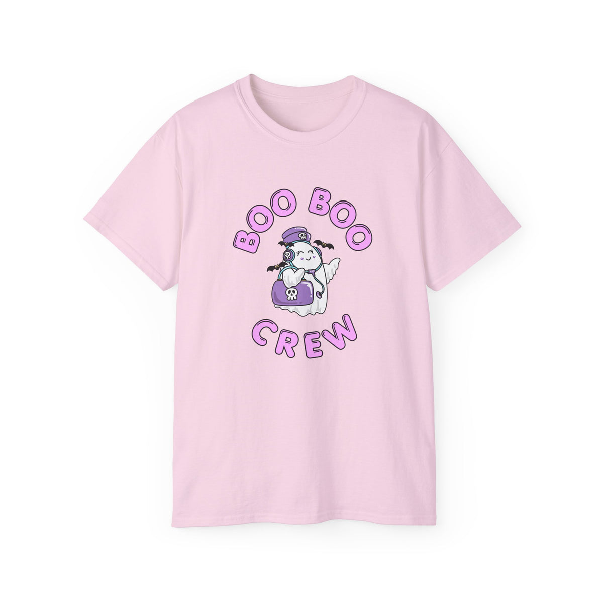 Boo Boo Crew Tee — Cute Travel Nurse RN PRN DR Triage Ghosts Nursing Pharmacy Halloween T‑Shirt