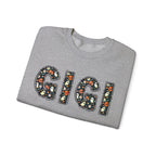 GIGI Pumpkin Skull Halloween Sweatshirt | Grandma Grandmother Mamaw Autumn Crew Sweater