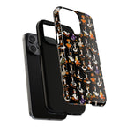Cute Halloween Ducks phone case Black | Tough Magnetic Case