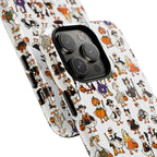 Cute Halloween Ducks phone case White| Tough Magnetic Case