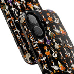 Cute Halloween Ducks phone case Black | Tough Magnetic Case