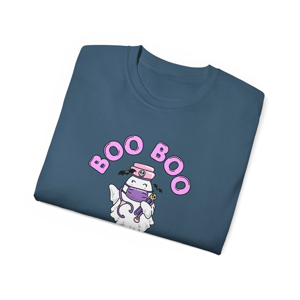 Boo Boo Crew Tee — Cute Nurse Ghosts Nursing RN Halloween T‑Shirt
