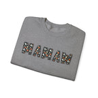 Mamaw Pumpkin Skull Halloween Sweatshirt | Grandma Embroidered Autumn Crew