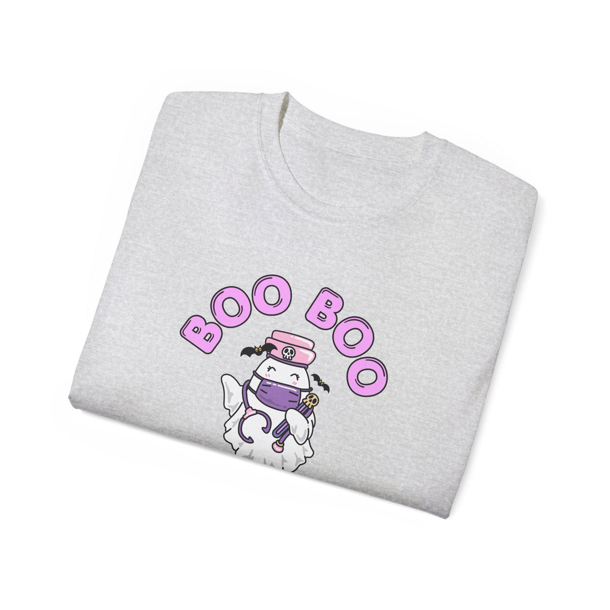 Boo Boo Crew Tee — Cute Nurse Ghosts Nursing RN Halloween T‑Shirt