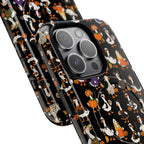 Cute Halloween Ducks phone case Black | Tough Magnetic Case