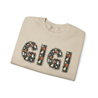 GIGI Pumpkin Skull Halloween Sweatshirt | Grandma Grandmother Mamaw Autumn Crew Sweater