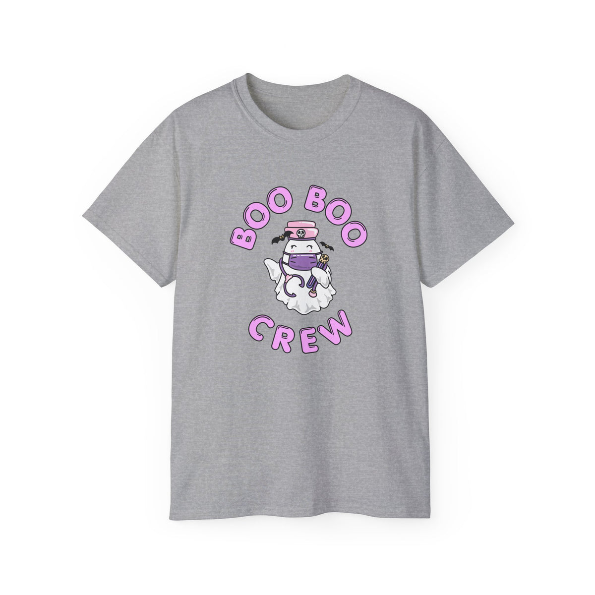 Boo Boo Crew Tee — Cute Nurse Ghosts Nursing RN Halloween T‑Shirt