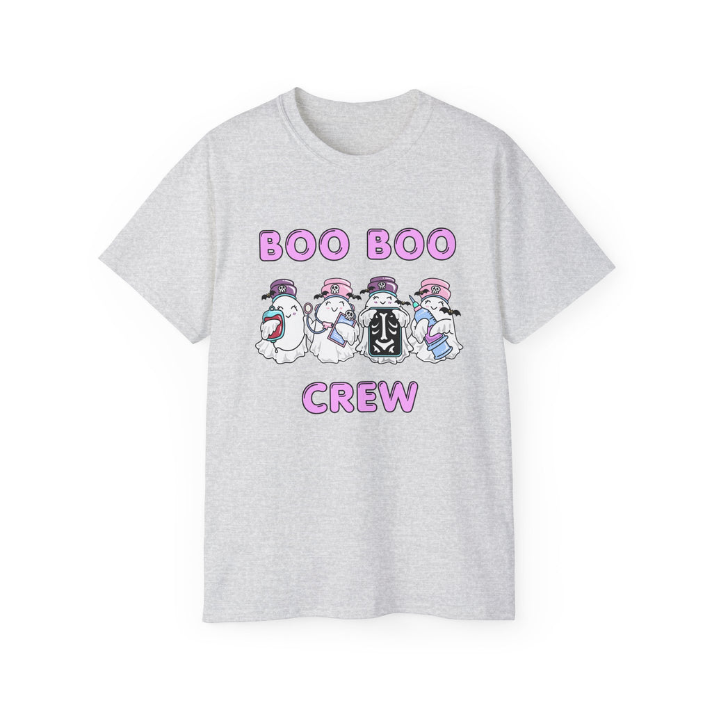 Boo Boo Crew Tee — Cute Nurse Ghosts Nursing Halloween T‑Shirt