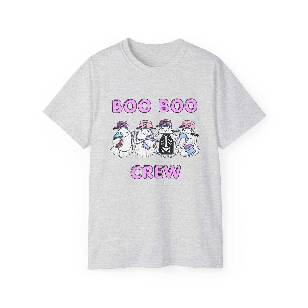 Boo Boo Crew Tee — Cute Nurse Ghosts Nursing Halloween T‑Shirt