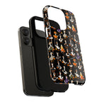 Cute Halloween Ducks phone case Black | Tough Magnetic Case