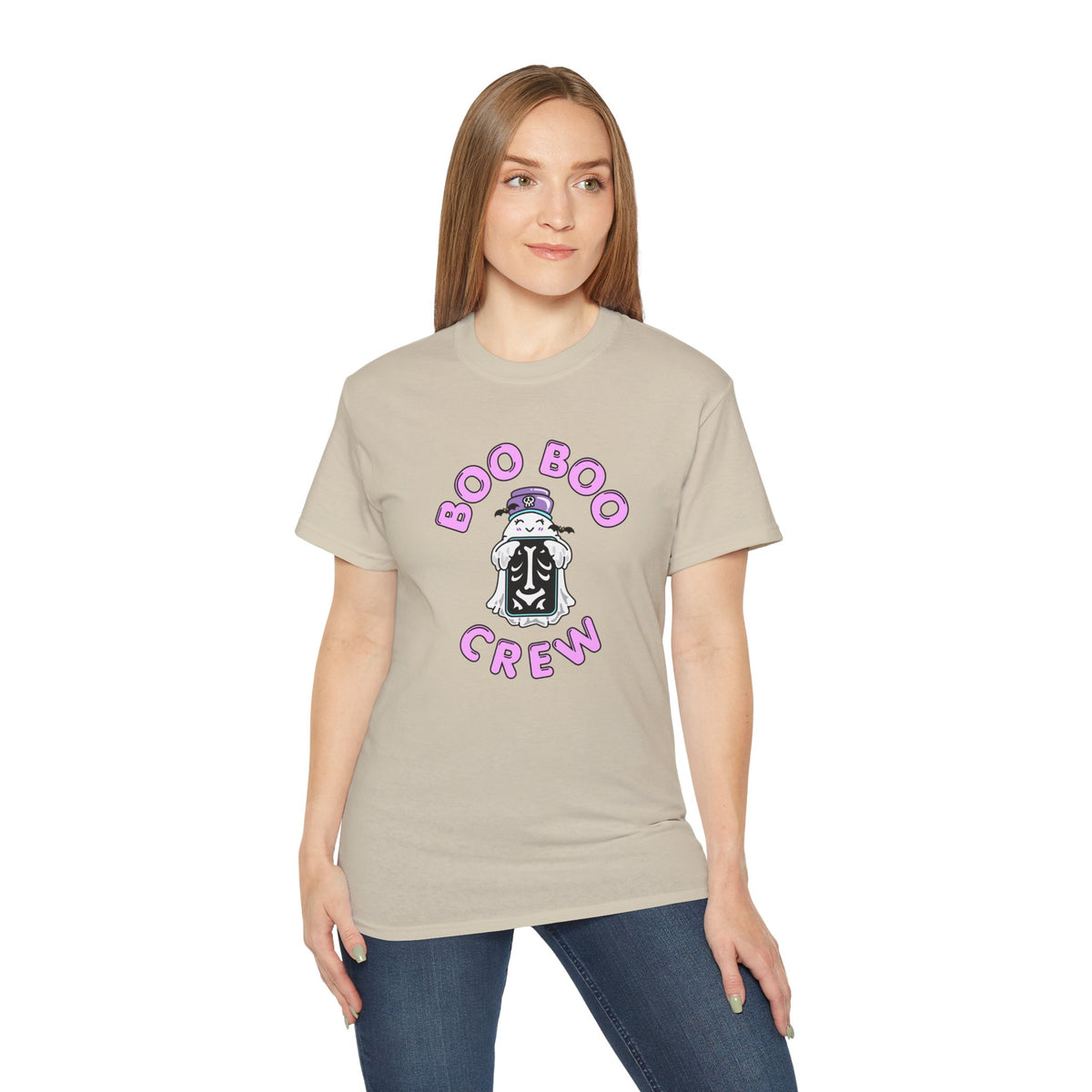 Boo Boo Crew Tee — Cute Radiology XRAY Nurse RN PRN DR Ghost Nursing Pharmacy Halloween T‑Shirt