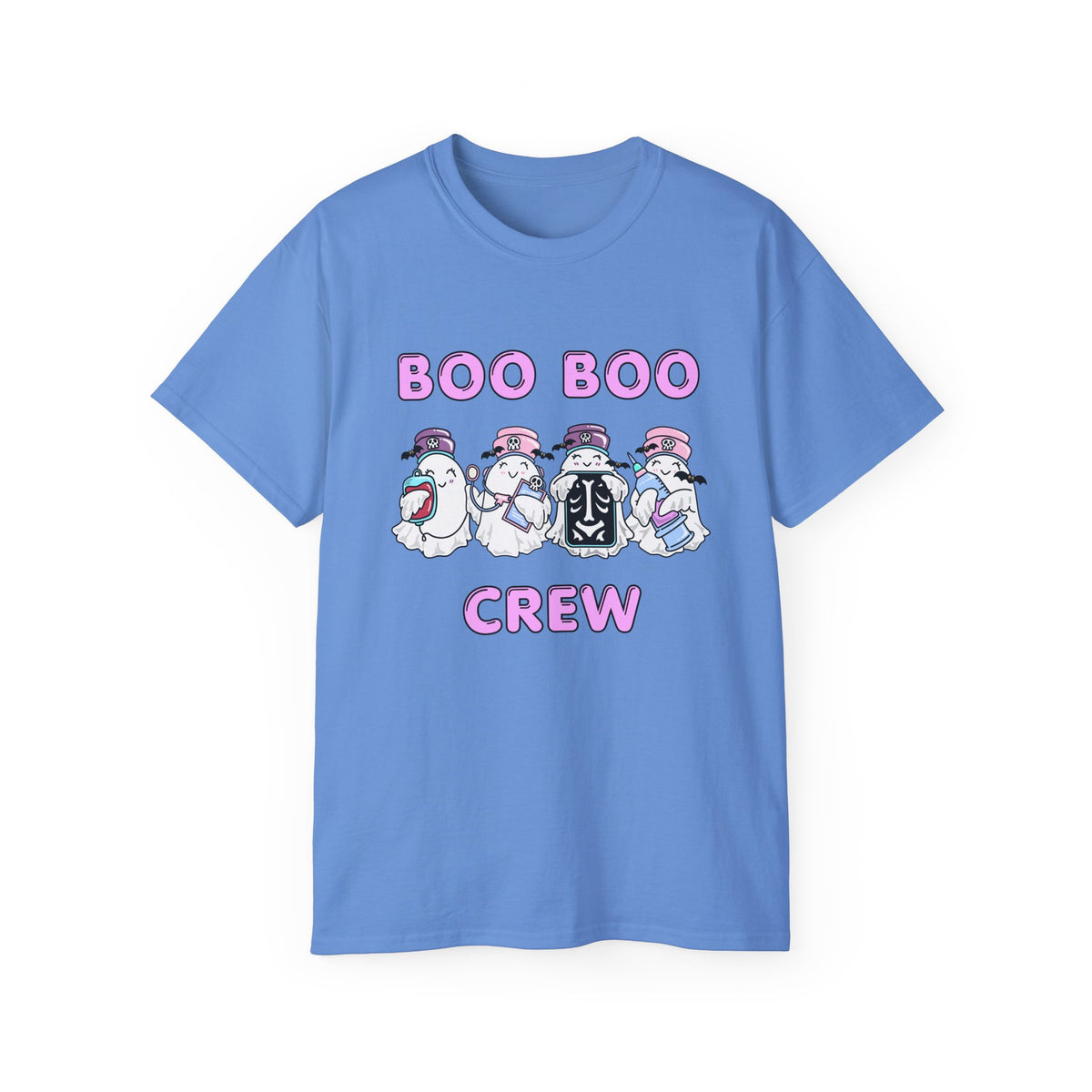 Boo Boo Crew Tee — Cute Nurse Ghosts Nursing Halloween T‑Shirt