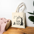 Trick or Treat Halloween Candy Canvas Tote Bag