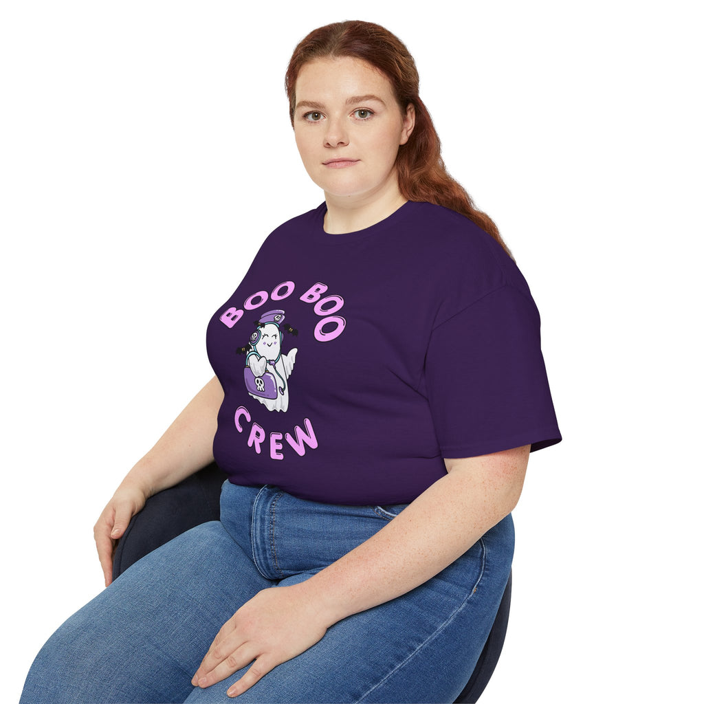 Boo Boo Crew Tee — Cute Travel Nurse RN PRN DR Triage Ghosts Nursing Pharmacy Halloween T‑Shirt