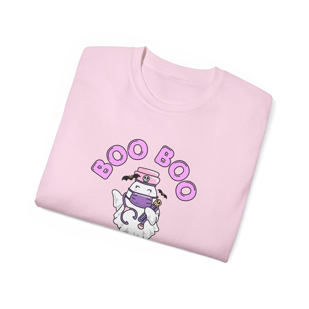 Boo Boo Crew Tee — Cute Nurse Ghosts Nursing RN Halloween T‑Shirt