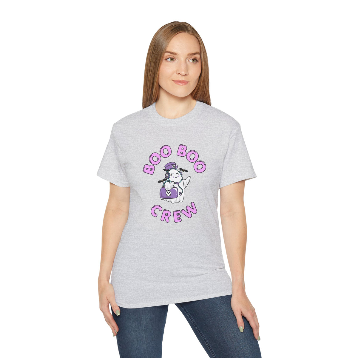 Boo Boo Crew Tee — Cute Travel Nurse RN PRN DR Triage Ghosts Nursing Pharmacy Halloween T‑Shirt