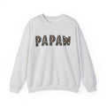 Papaw Pumpkin Skull Halloween Sweatshirt | Grandpa Autumn Crew Halloween Sweater