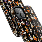 Cute Halloween Ducks phone case Black | Tough Magnetic Case
