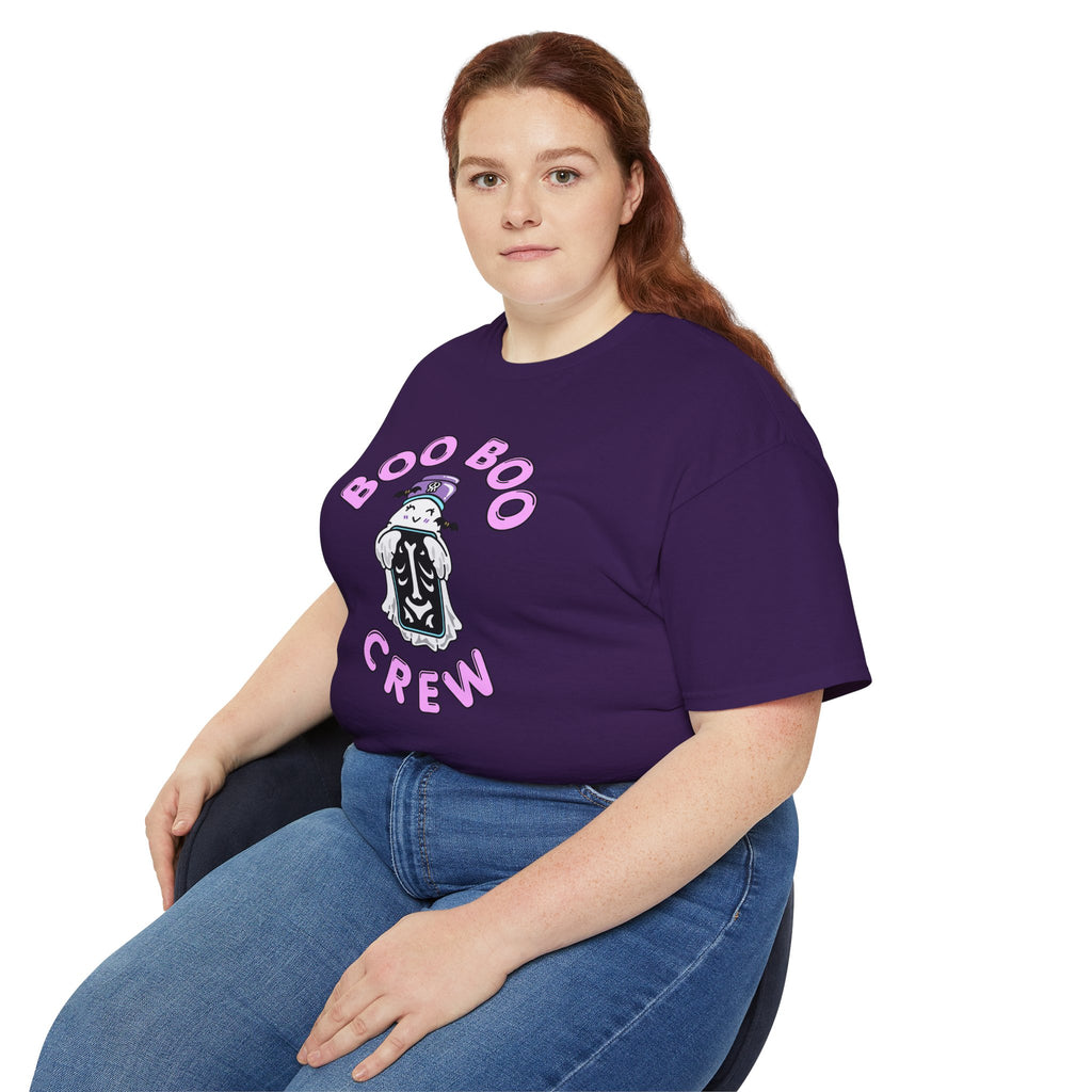 Boo Boo Crew Tee — Cute Radiology XRAY Nurse RN PRN DR Ghost Nursing Pharmacy Halloween T‑Shirt