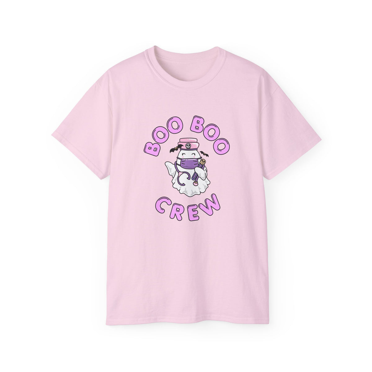 Boo Boo Crew Tee — Cute Nurse Ghosts Nursing RN Halloween T‑Shirt
