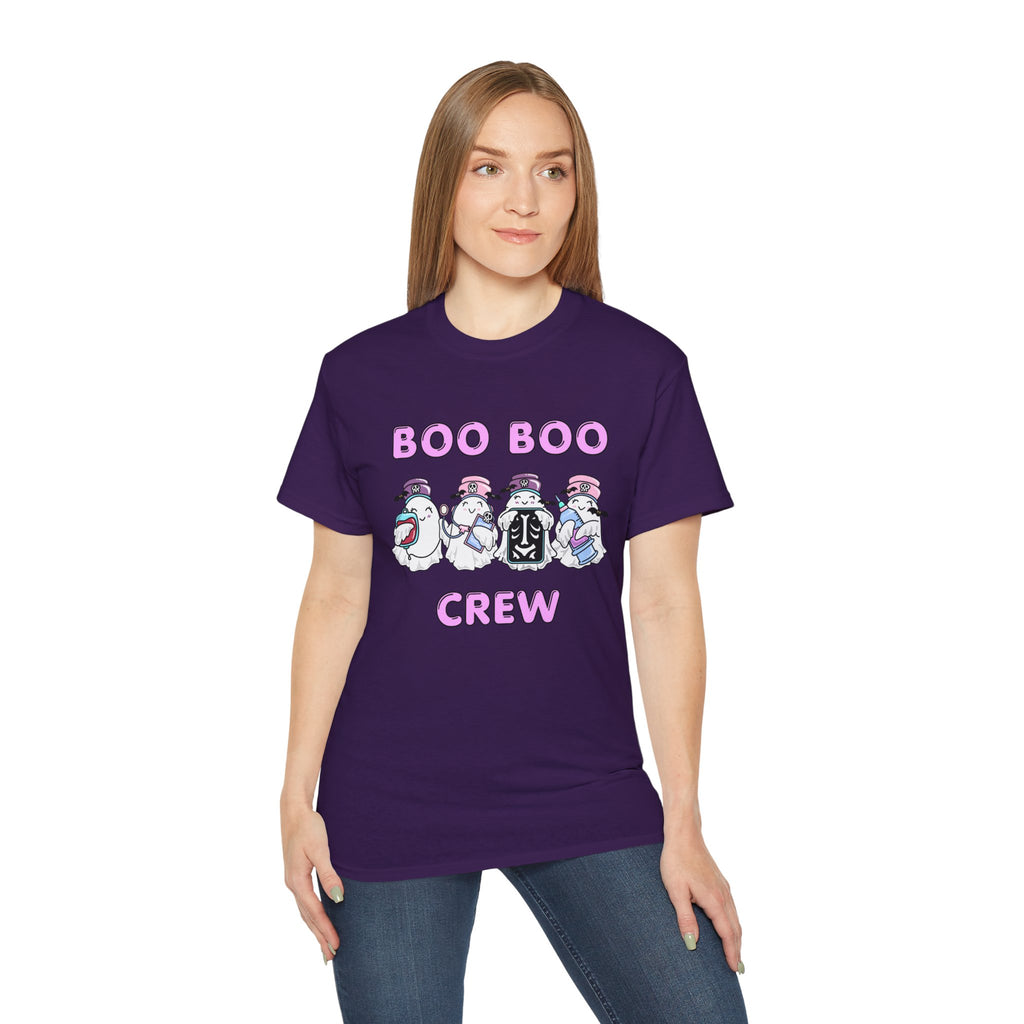Boo Boo Crew Tee — Cute Nurse Ghosts Nursing Halloween T‑Shirt