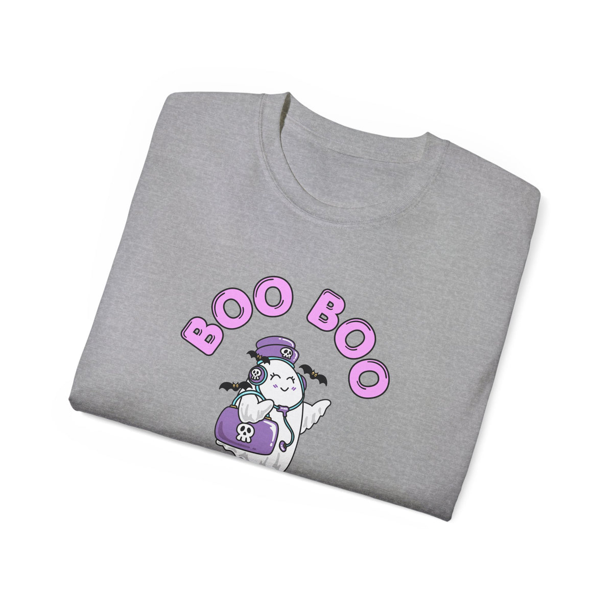 Boo Boo Crew Tee — Cute Travel Nurse RN PRN DR Triage Ghosts Nursing Pharmacy Halloween T‑Shirt
