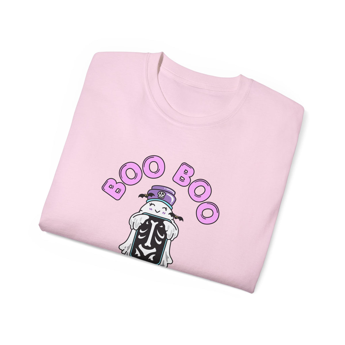 Boo Boo Crew Tee — Cute Radiology XRAY Nurse RN PRN DR Ghost Nursing Pharmacy Halloween T‑Shirt