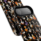 Cute Halloween Ducks phone case Black | Tough Magnetic Case
