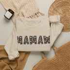Mamaw Pumpkin Skull Halloween Sweatshirt | Grandma Embroidered Autumn Crew