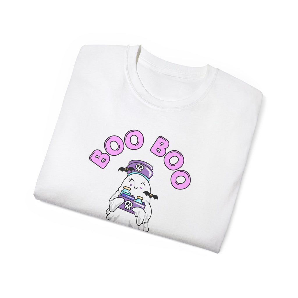 Boo Boo Crew Tee — Cute Nurse Ghosts Nursing Pharmacy Halloween T‑Shirt