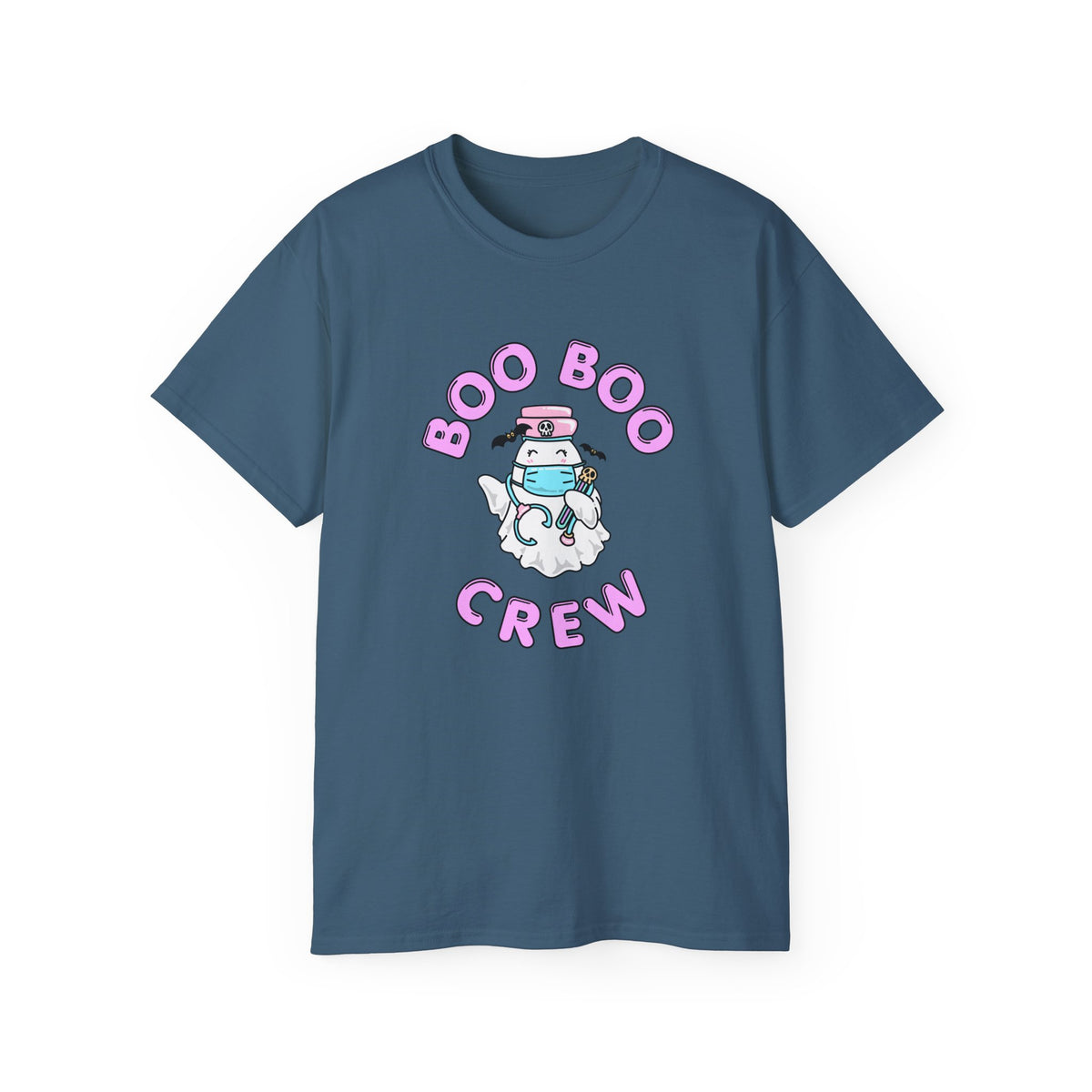 Boo Boo Crew Tee — Cute Nurse RN PRN DR Ghost Nursing Pharmacy Phelbotomy Halloween T‑Shirt