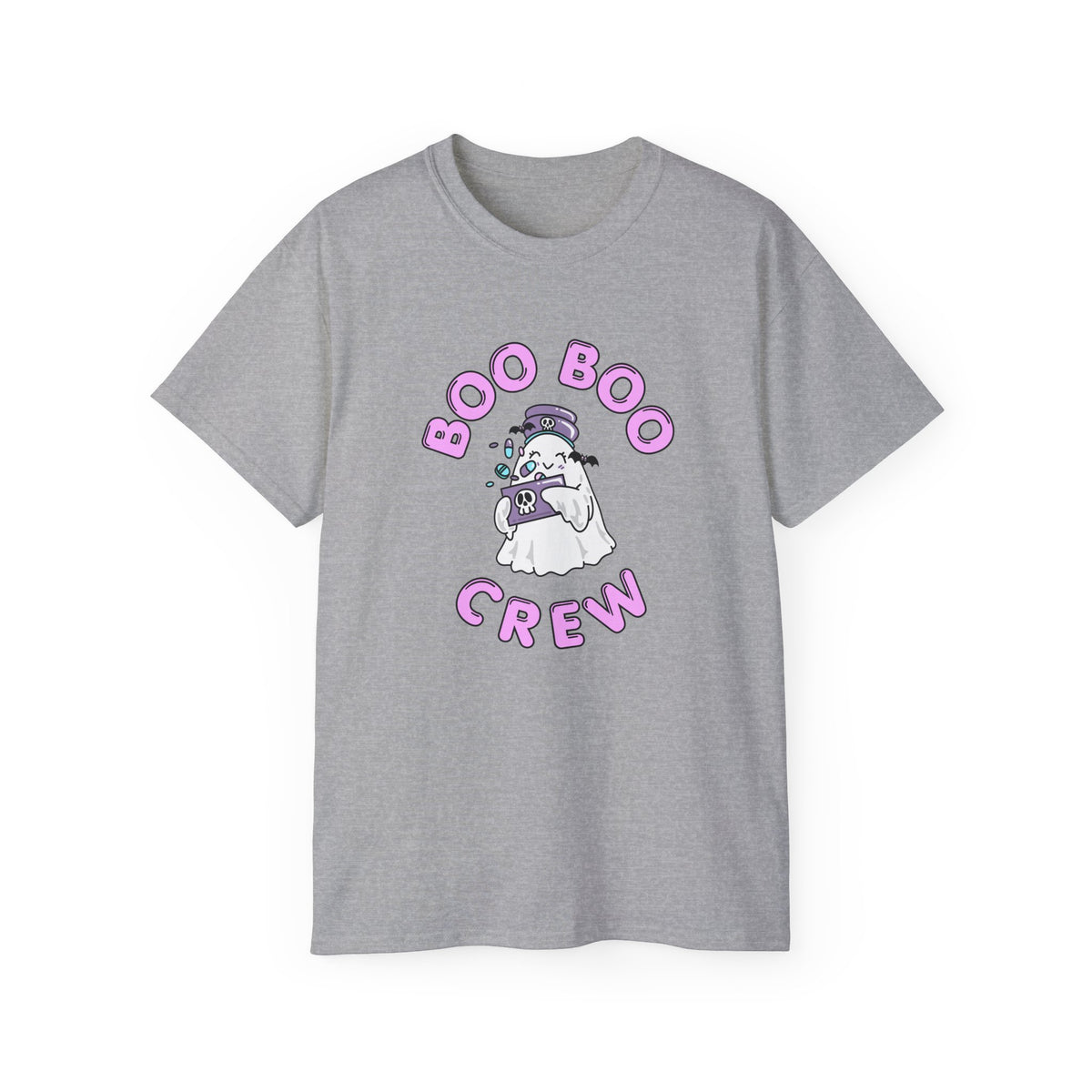 Boo Boo Crew Tee — Cute Nurse RN PRN DR Ghost Nursing Pharmacy Tech Halloween T‑Shirt