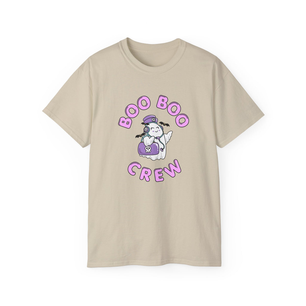 Boo Boo Crew Tee — Cute Travel Nurse RN PRN DR Triage Ghosts Nursing Pharmacy Halloween T‑Shirt