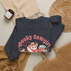 Crewneck Sweatshirt — “Spooky Cowgirl” Cute Western Cowboy Cowgirl Ghost Halloween Pullover