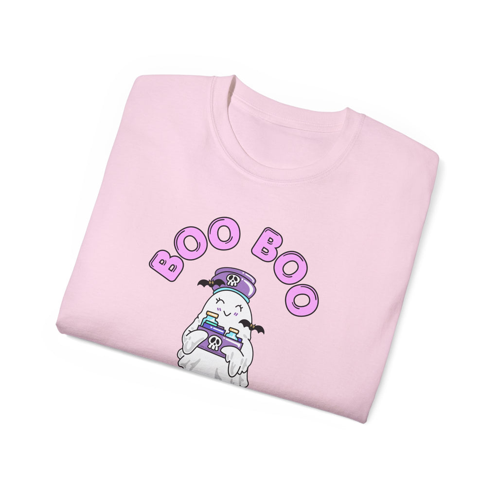 Boo Boo Crew Tee — Cute Nurse Ghosts Nursing Pharmacy Halloween T‑Shirt