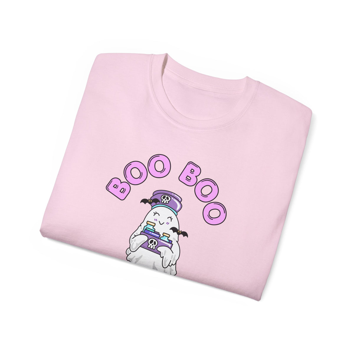 Boo Boo Crew Tee — Cute Nurse Ghosts Nursing Pharmacy Halloween T‑Shirt