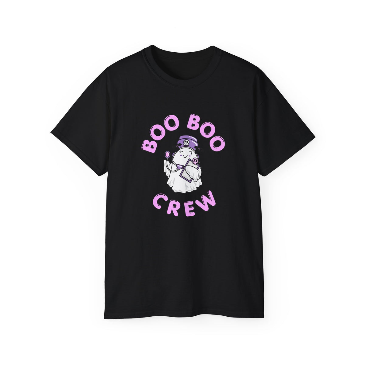 Boo Boo Crew Tee — Cute Nurse Ghosts Nursing Triage Halloween T‑Shirt